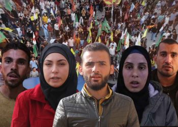 Bangawazîya ciwanên Tebqa, Reqa û Dêrazor ji bo meşa dirêj