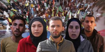 Bangawazîya ciwanên Tebqa, Reqa û Dêrazor ji bo meşa dirêj