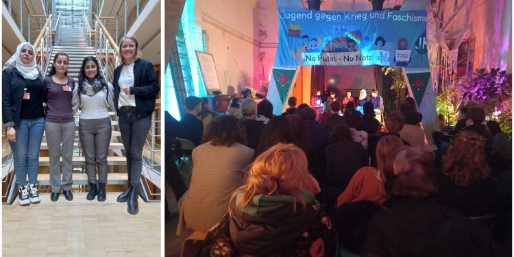 Ciwanên MSD li Berlînê gerê xwe berdewam kir