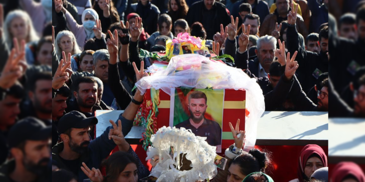 Ciwanê Mexmûrê ya şehîd Feryat Buldan hate oxirkirin