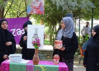 Li Reqayê pêşbirka hunerî ya jinên ciwan