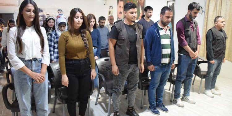 Ciwanên li bajarê Dêrikê semîner li ser fîzîkî azadkirina Rêber APO lidarxistin