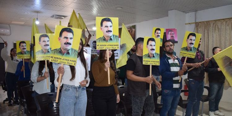 Ciwanên li bajarê Dêrikê semîner li ser fîzîkî azadkirina Rêber APO lidarxistin