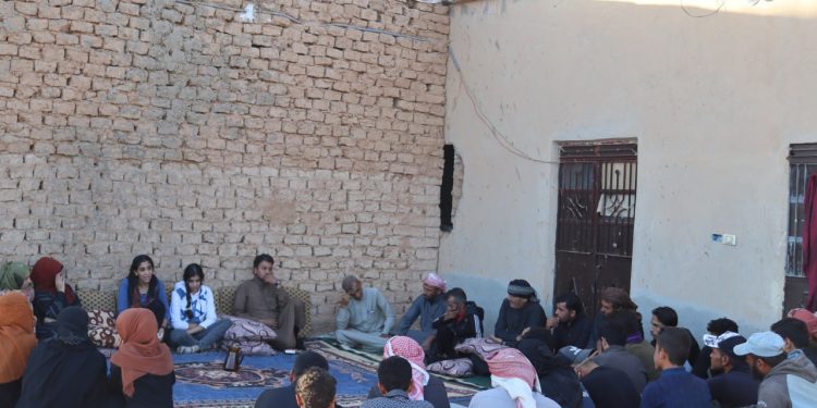 Jinên Ciwan ên Tebqa gel perwerde dikin li dijî şîdeta li ser jinan