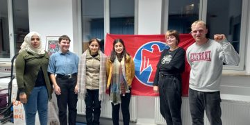 Ciwanên MSD li Almanya bi Tevgera Perwerde Sosyalîst Navnetewî Falken li hev civîyan