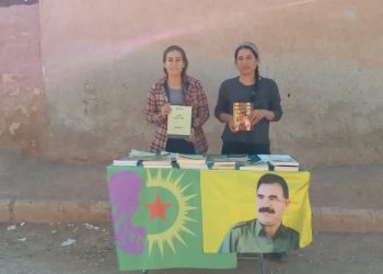 Yekîtiya Jinên Ciwan li Kobanê standa pîrtûkan vekirin