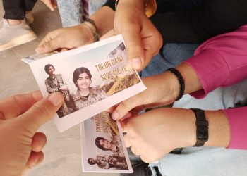 Jinên ciwan ên Şehbayê li ser bingeha “Şerê Gel ê Şoreşgerî” perwerdeyê dibînin