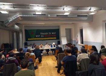 Ciwanên Kurd û Ereb li Stugart panelekî li darxistin