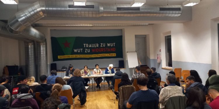 Ciwanên Kurd û Ereb li Stugart panelekî li darxistin