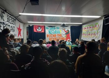 Ciwanên Bakûr û Rojhilatê Sûriyê bi antî-faşîstên Swîsre li Zurich civîyan