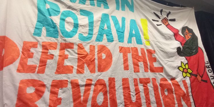 Ciwanên Bakûr û Rojhilatê Sûriyê bi antî-faşîstên Swîsre li Zurich civîyan