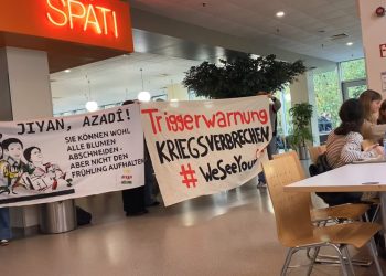 Xwendekaran serdana Erdogan a qirker a Elmanyayê şermezar kirin