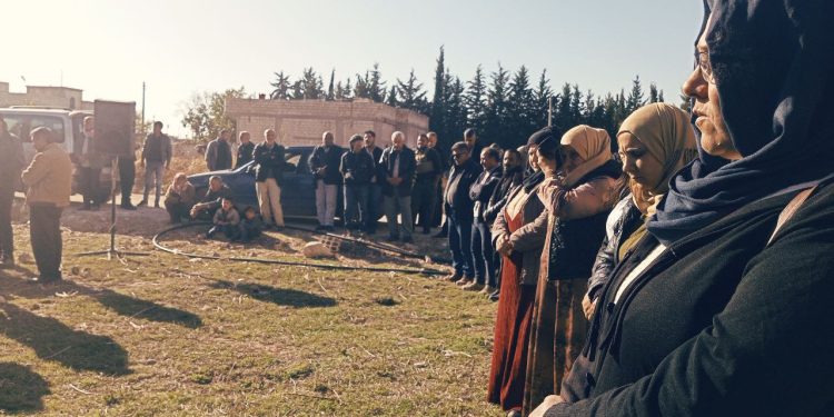 Bi pêşengtîya ciwanan li navçeya Şêranê ya Kobanê salvegera 45’emîn a PKK hat pîroz kirin