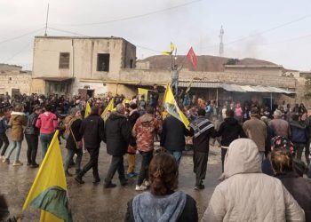 Bi pêşengtîya ciwanan li Şehba salvegera 45’emîn ê PKK hat pîroz kirin