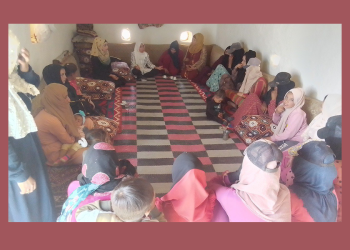 Jinên Ciwanên li Tebqa mijara şîddeta li ser Jin niqaş meşandin