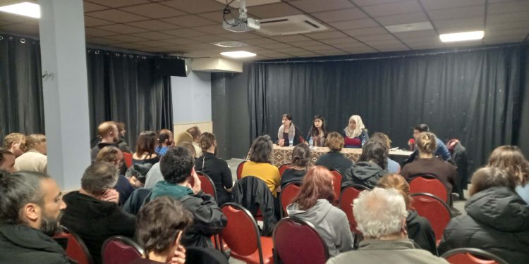 Ciwanên MSD li Fransa hevpeyvînekî û semînerekî dan