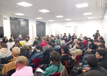 Ciwanên MSD li Hannover panelekî li ser şoreşa Rojava li darxistin