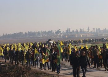 Ciwanên Şehba ji bo azadiya Rêber Apo meşekî dirêj li dar xistin