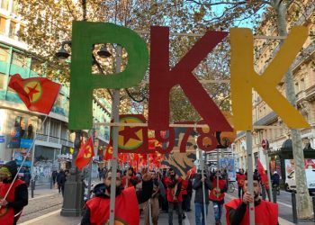 Li Marsîlyayê qedexeya li ser PKK’ê hate protestokirin