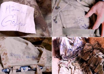 Navên leşkerên ku mirinên wan tên veşartin, hatin eşkerekirin