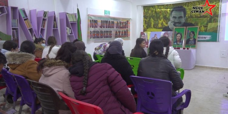 Jinên Ciwan ên Qamişlo şehîdên Kobanê bibîranîn