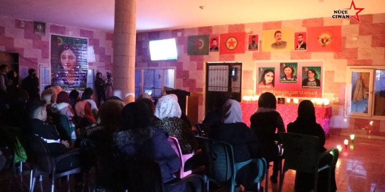 Ciwanên Reqa ji bo salvegera şehîdên Kobanê çalakîyekî li darxistin