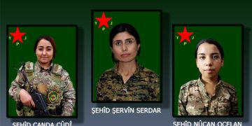 QSD’ê sîxûrên berpisiyarên şehîdxistina fermandar Şervîn Serdar û hevalên wê girt