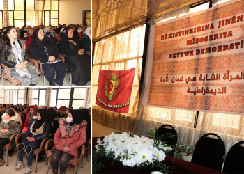 Yekîtiya Jinên Ciwan ya Hesekê panêlek li darxistin