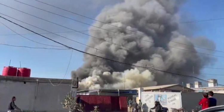 Dagirkeriya Tirkiyê binesaziya Qamişlo bombebaran kir