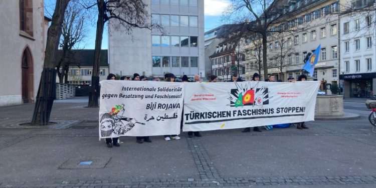 Li Baselê ji bo Rojava çalakî