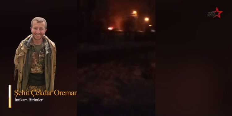 Ji Yekîneya Tolhildanê ya Şehîd Çekdar Oremar ji bo silavkirina gerîla çalakiyek!