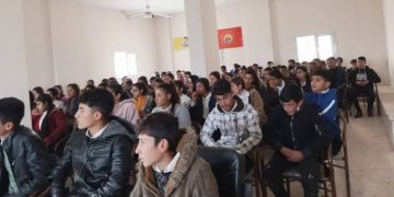 Li navçeya Qînê ya Kobanê semînerek li ser Şerê Taybet hat dayîn