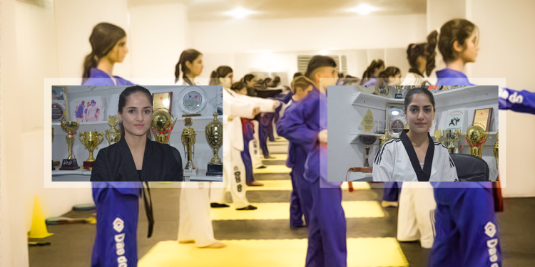 Di tekwandoyê de serkeftinên navneteweyî bi dest dixin