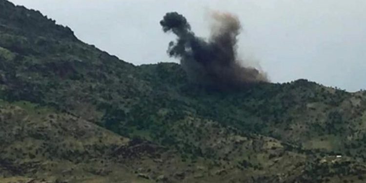 Balafirên şer yên dewleta Tirk devera Amêdiyê bombebaran kir