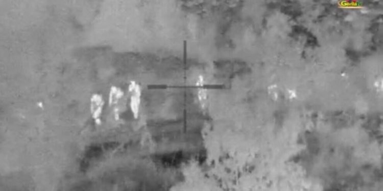 Gerîla TV dîmenê çalakiya li Zapê parve kir