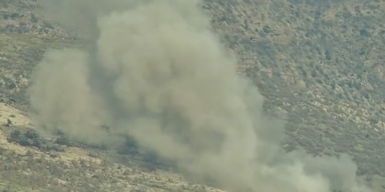 Dîmenê êrîşên bi çekên kîmyewî û bombeyên taktîk nuklere hat weşandin