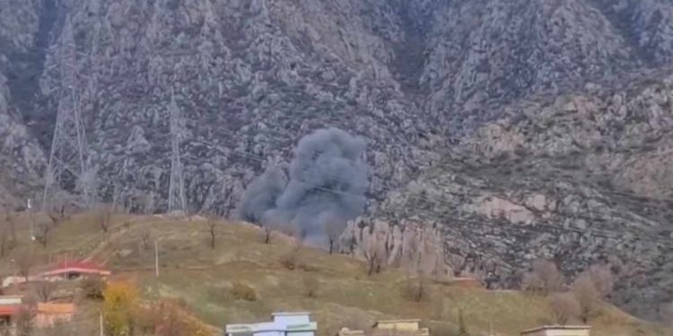 Balafirên şer Çiyayê Metînayê bombebaran kirin