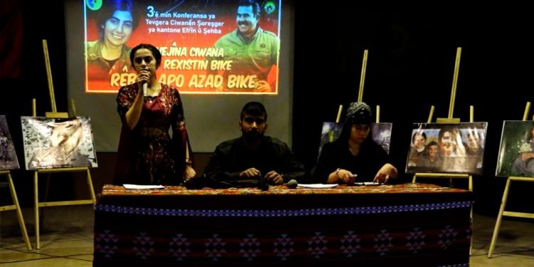 Tevgera Ciwanên Şoreşger yên Şehba 3. konferansa xwe li darxist