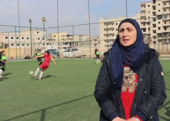 Tîma fûtbolê ya Jinên Ciwan ên Kobanê li hemberî Reqa bi ser ket