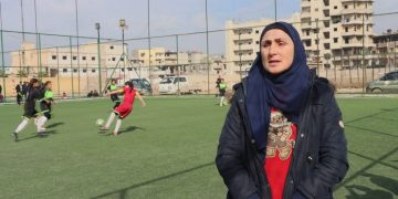 Tîma fûtbolê ya Jinên Ciwan ên Kobanê li hemberî Reqa bi ser ket