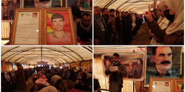 Gerîlayê Ciwan Minbic li bajarê xwe hat bibîr anîn