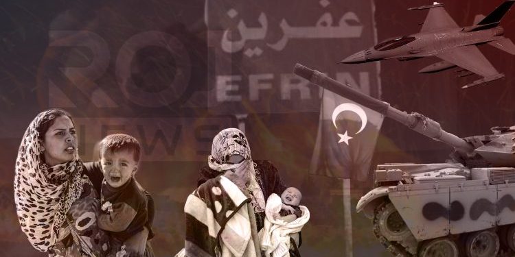 Di nava 6 salan de li Efrînê herî kêm 706 kes hatin kuştin