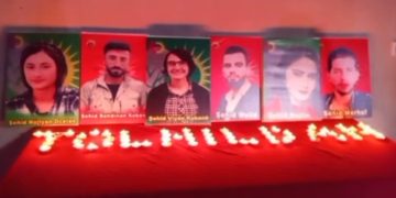 Li Kobanê şehîdên tevgera ciwanan hatin bibîranîn