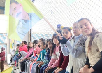 Jinên Ciwan ên Reqa bi rihê Apoyî çalakiyekî werzîşî li dar xistin