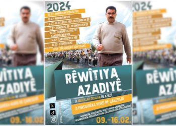 Banga Rêwîtiya Azadiyê: Azadiya Abdullah Ocalan mijareke jiyanê ye