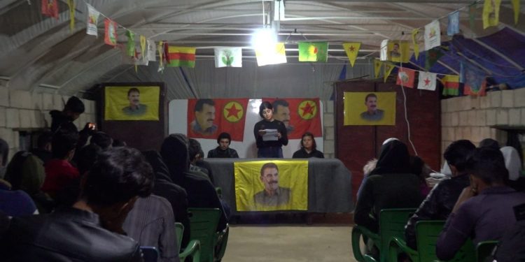 Tevgera Ciwanên Şoreşger de di derbarê Komploya 15’ê sibatê de semînerk li Dêrîkê dan