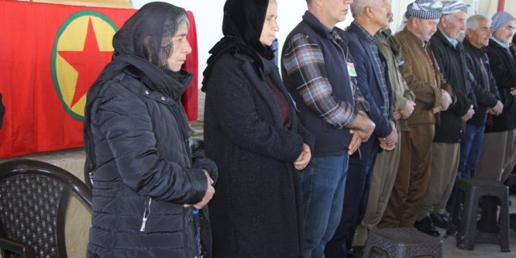 Li Mexmûrê ji bo Şehîd Sara û Bîşeng konê sersaxiyê hat vedan