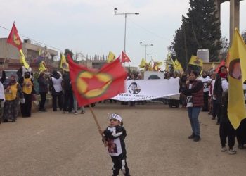 Meşekî girseyî li dijî Komployê Navnetewî bi pêşengtiya ciwanên Dirbêsiyê hat li darxistin