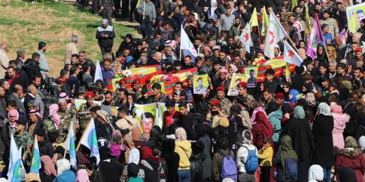 Li Hesekê 4 şehîdên QSD`ê hatin oxirkirin