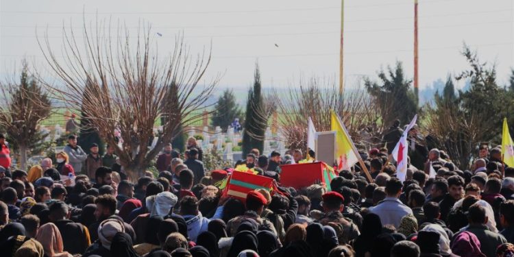 Li Hesekê 4 şehîdên QSD`ê hatin oxirkirin